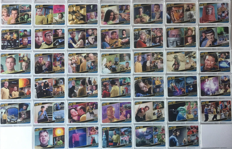 Star Trek TOS Original Series Captain's Collection Base Card Set 80 Cards   - TvMovieCards.com
