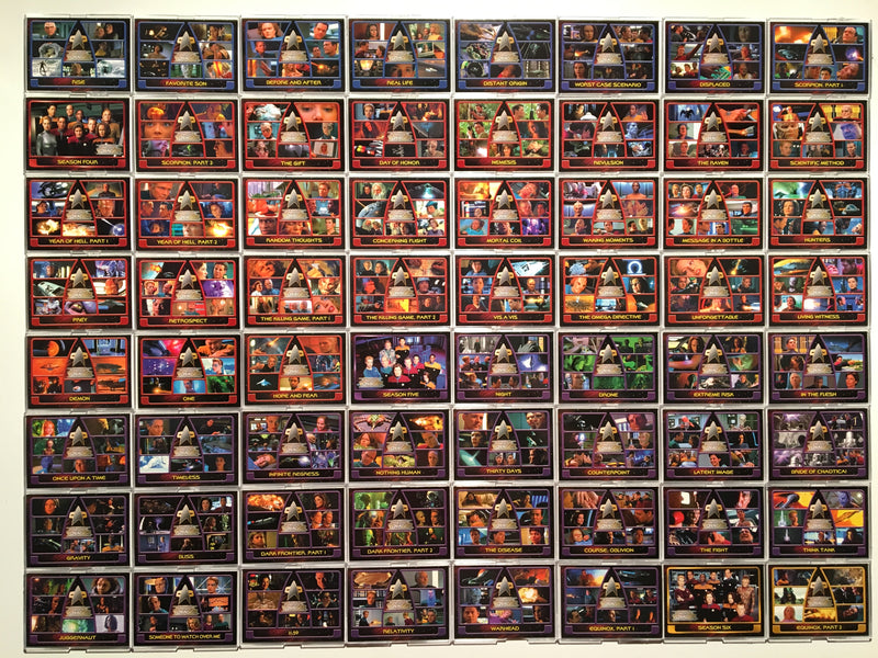 Star Trek Voyager Complete (180) Trading Base Card Set Rittenhouse 2002   - TvMovieCards.com