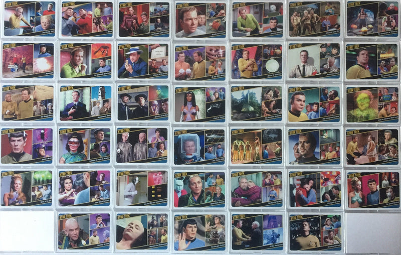 Star Trek TOS Original Series Captain's Collection Base Card Set 80 Cards   - TvMovieCards.com