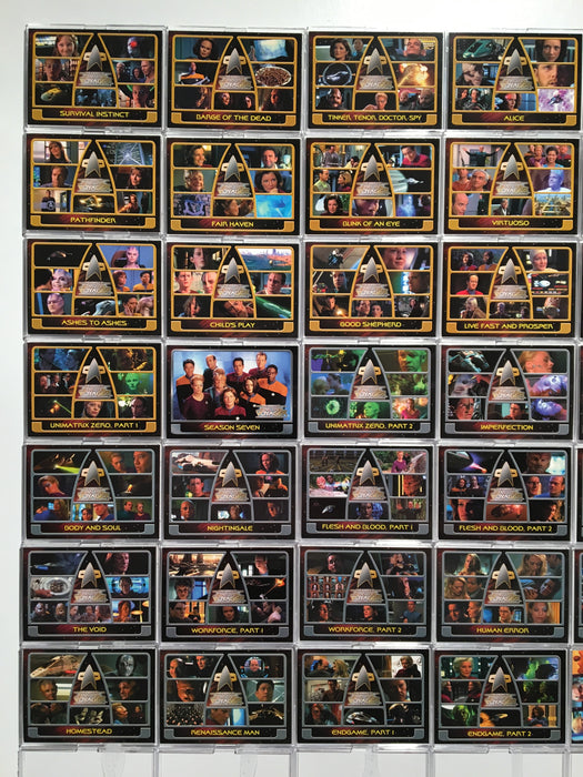 Star Trek Voyager Complete (180) Trading Base Card Set Rittenhouse 2002   - TvMovieCards.com
