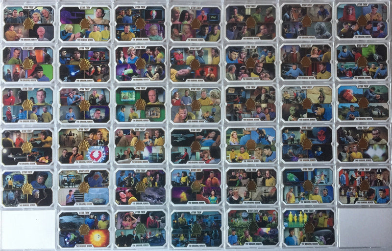 Star Trek TOS The Original Series 50th Anniversary Base Card Set 80 Cards 2018 - TvMovieCards.com