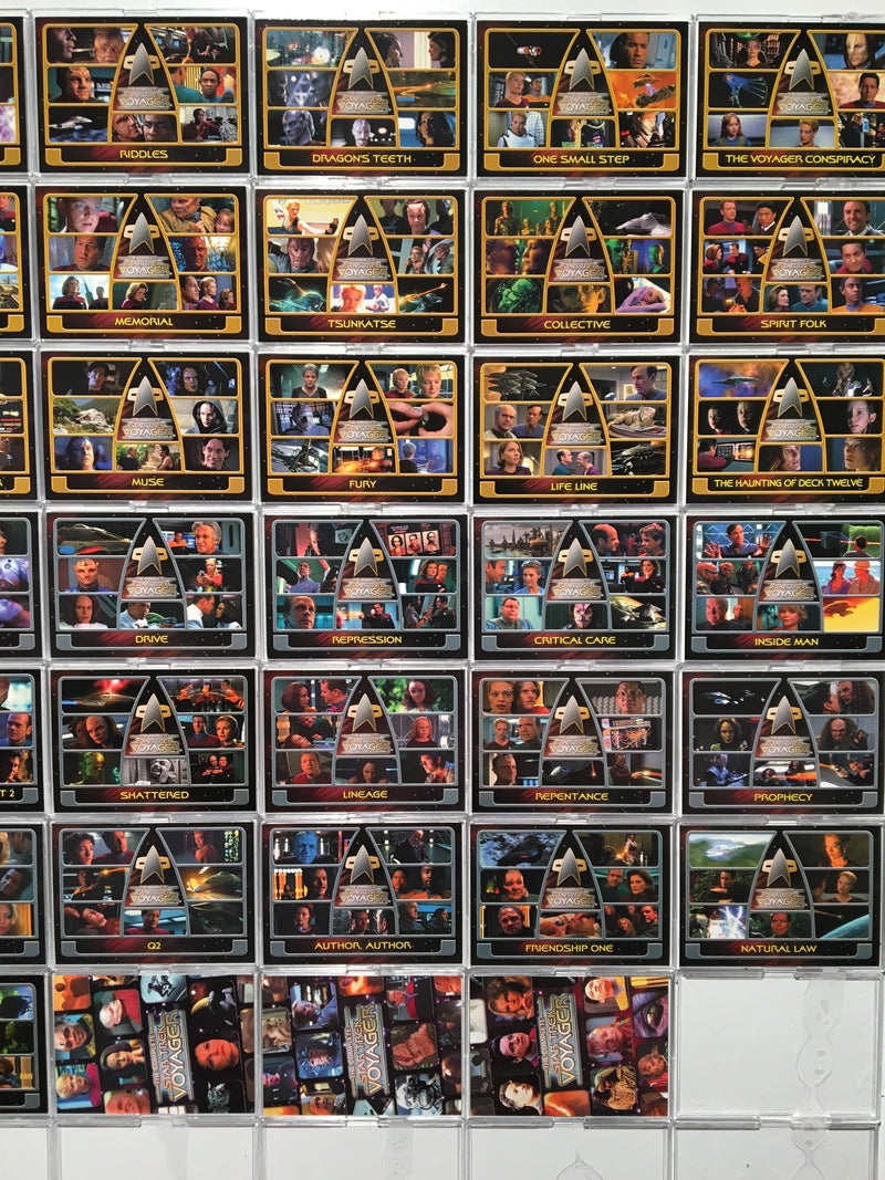 Star Trek Voyager Complete (180) Trading Base Card Set Rittenhouse 2002   - TvMovieCards.com