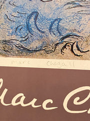 1970s Marc Chagall The Crossing of the Red Sea Anthea Galleria Lithograph Poster   - TvMovieCards.com