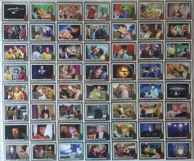 Star Trek 50th Anniversary Base Card Set 100 Cards Rittenhouse 2017 - TvMovieCards.com