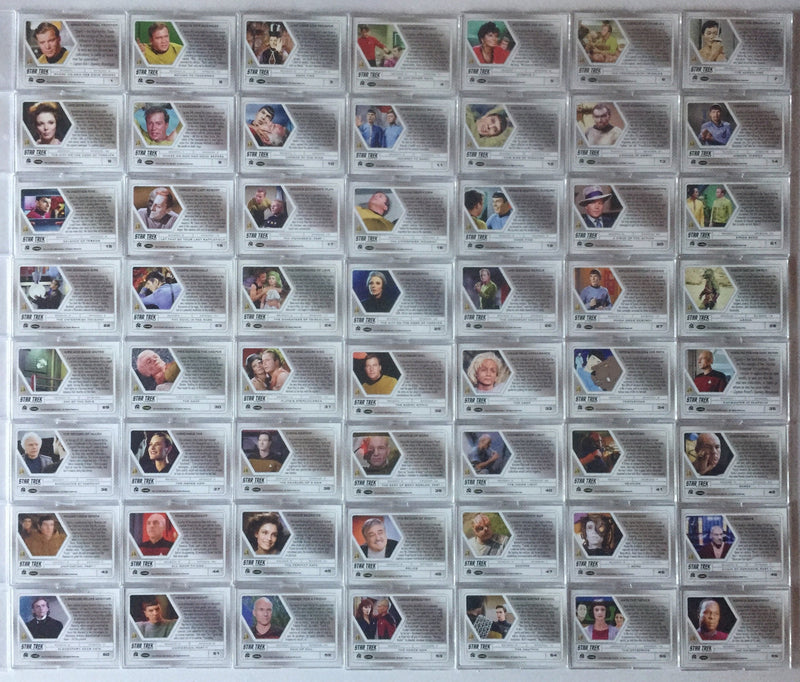 Star Trek 50th Anniversary Base Card Set 100 Cards Rittenhouse 2017 - TvMovieCards.com