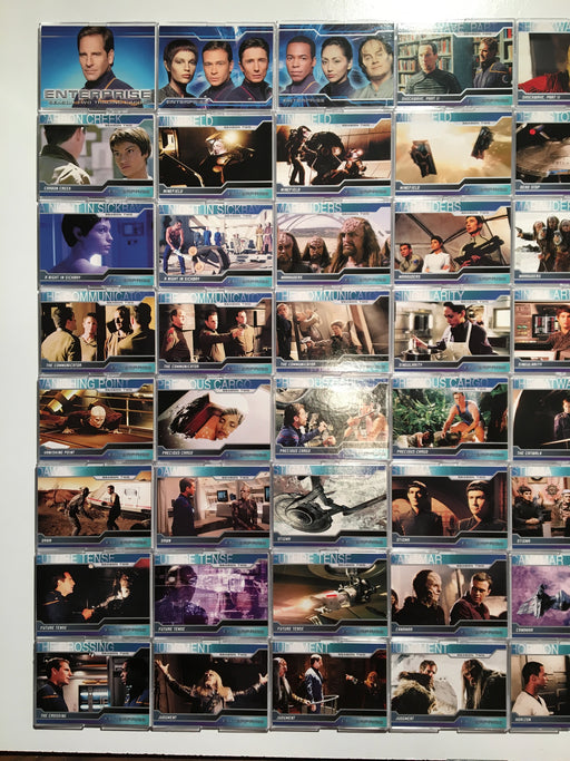 Star Trek Enterprise Season 2 Complete (81 Cards) Base Card Set 2003   - TvMovieCards.com