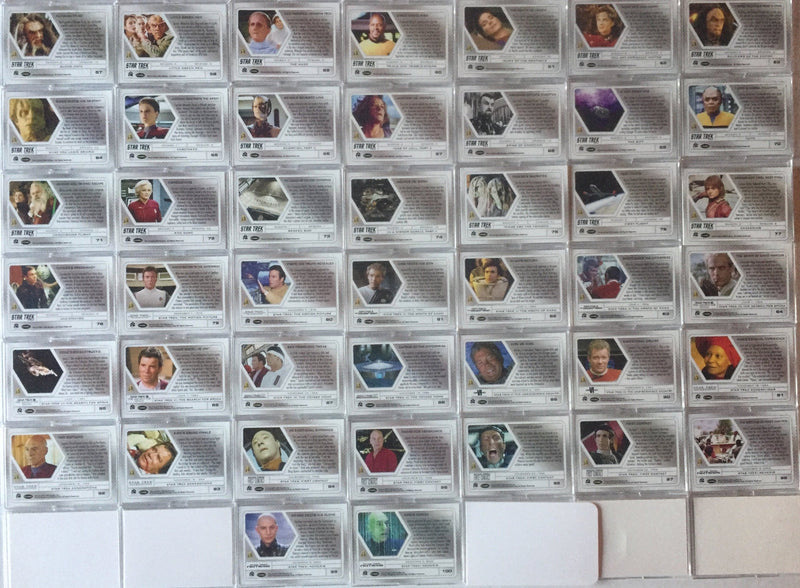 Star Trek 50th Anniversary Base Card Set 100 Cards Rittenhouse 2017 - TvMovieCards.com