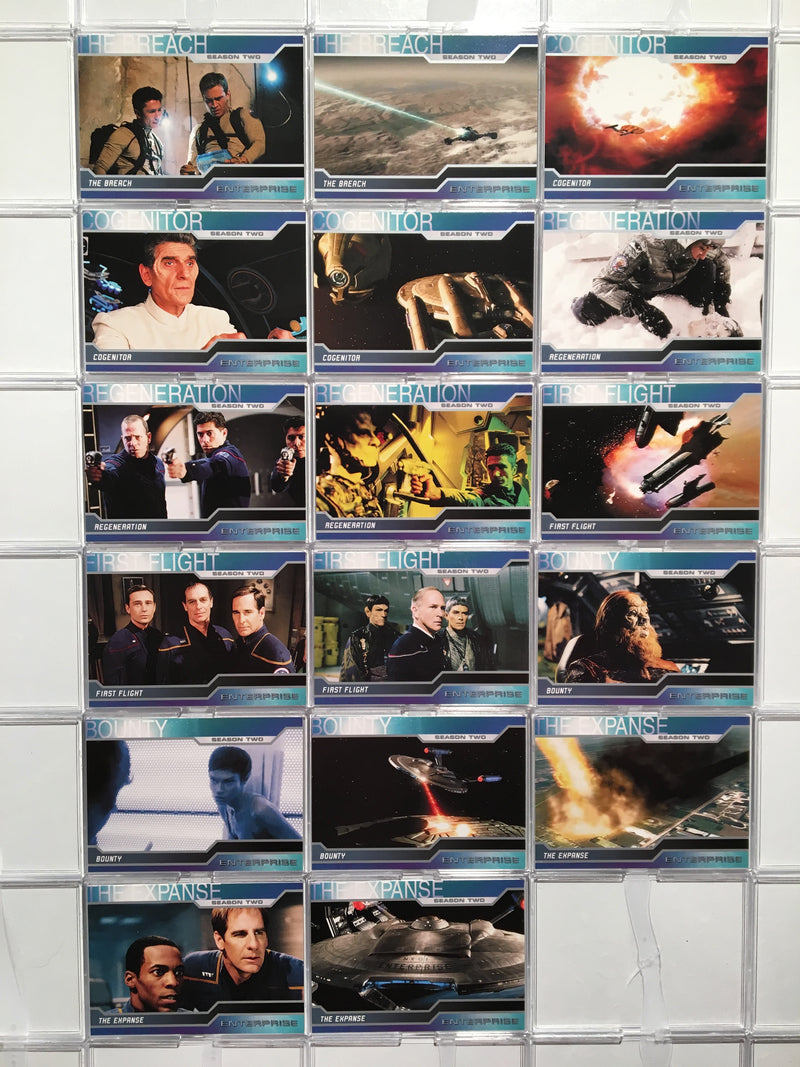Star Trek Enterprise Season 2 Complete (81 Cards) Base Card Set 2003   - TvMovieCards.com