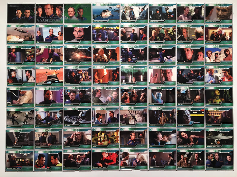 Star Trek Enterprise Season 4 Complete (72) Base Trading Base Card Set 2005   - TvMovieCards.com