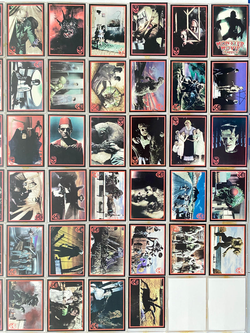 1997 Monster Movie Classics Series 1 Base Trading Card Set of 50 Cards Reed   - TvMovieCards.com