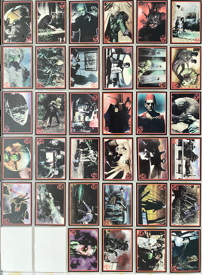 1997 Monster Movie Classics Series 1 Base Trading Card Set of 50 Cards Reed   - TvMovieCards.com
