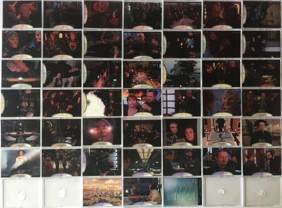 Babylon 5 Season 5 Embossed Parallel Card Set 81 Cards 1998 Skybox   - TvMovieCards.com