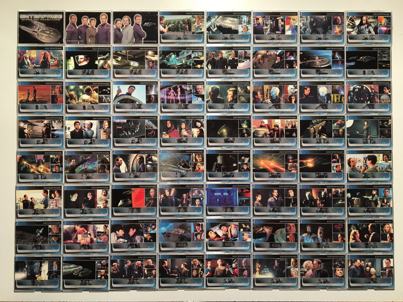 Star Trek Enterprise Season 1 Complete (81 Card) Base Card Set 2002   - TvMovieCards.com