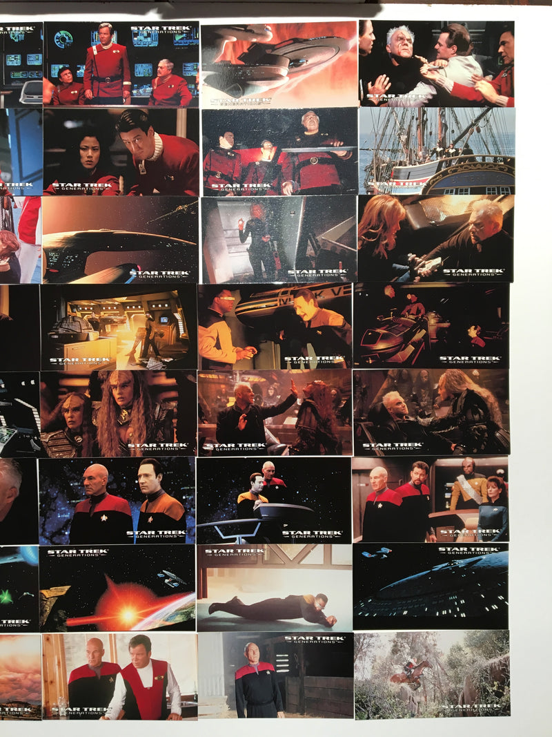 Star Trek Generations Skybox (72) Widevision Trading Base Card Set   - TvMovieCards.com