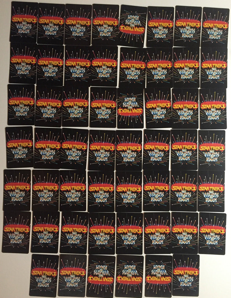 Star Trek II The Wrath of Khan Sealed Playing Card Deck 52 Cards + Jokers - TvMovieCards.com