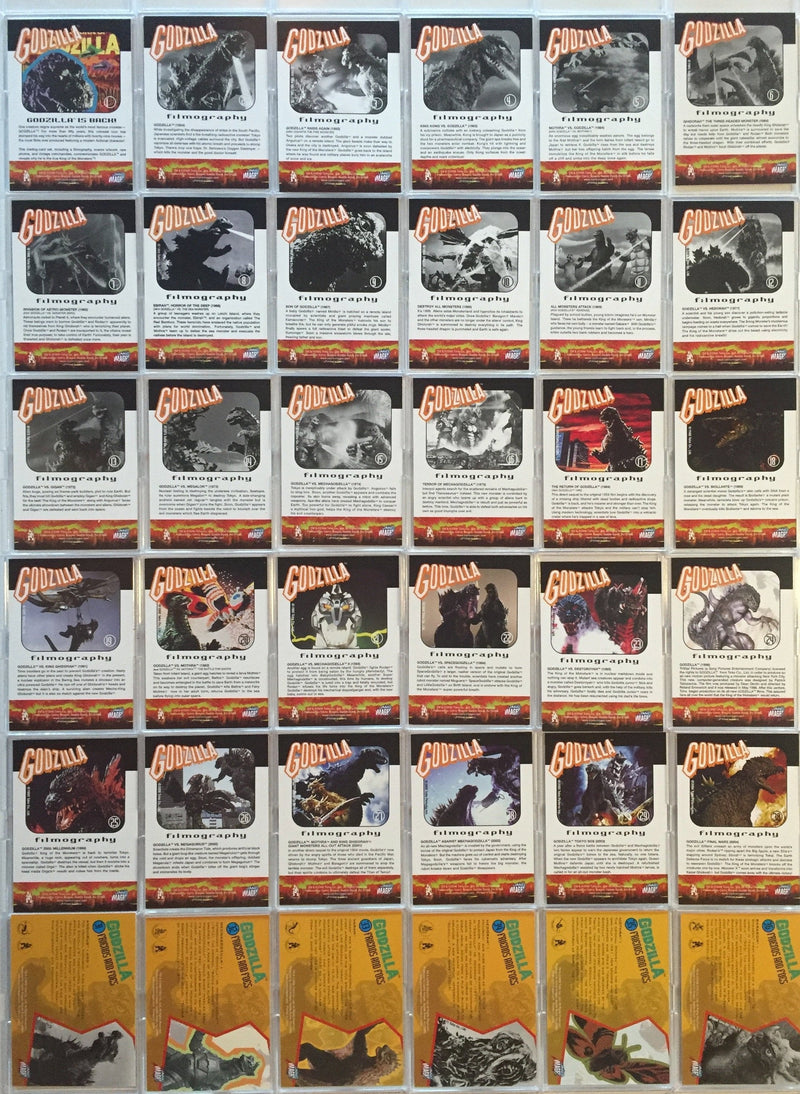 GODZILLA: KING OF THE MONSTERS Base Card Set 72 Cards Comic Images 2006   - TvMovieCards.com
