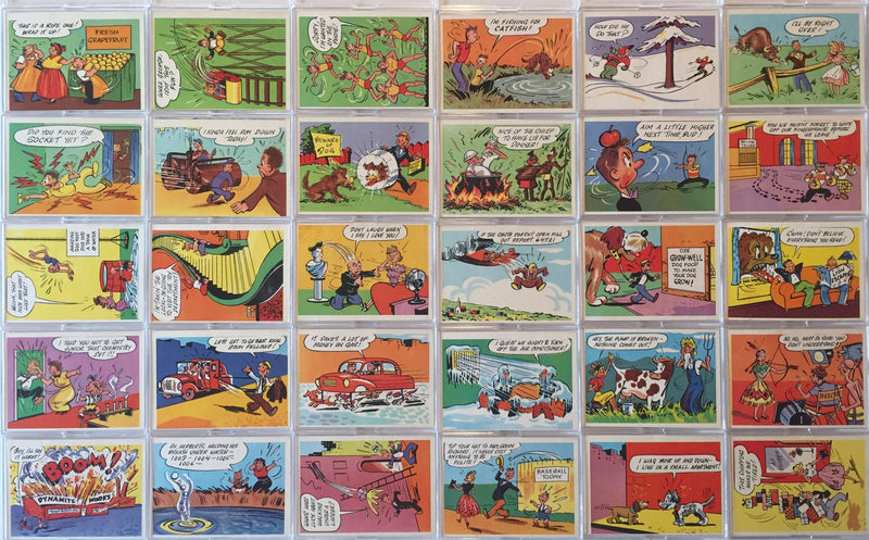 Goofy Postcards Vintage Card Set 60 Cards Topps 1957   - TvMovieCards.com