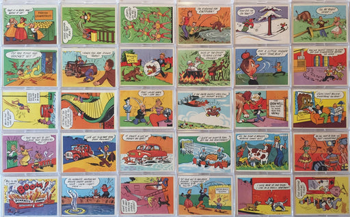 Goofy Postcards Vintage Card Set 60 Cards Topps 1957   - TvMovieCards.com