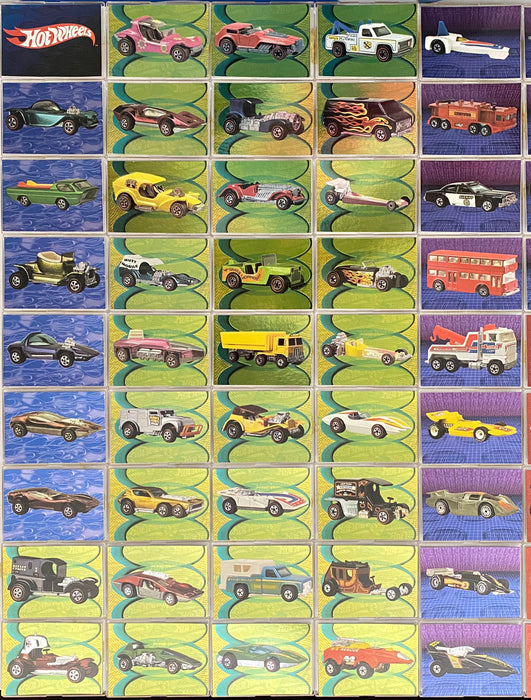 1999 Hot Wheels Collector Cards Trading Card Set of 72 Comic Images Chromium   - TvMovieCards.com