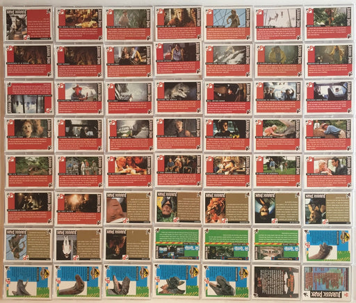 Jurassic Park 1 Card Set & Sticker Card Set 88 Cards 11 Stickers Topps 1993   - TvMovieCards.com