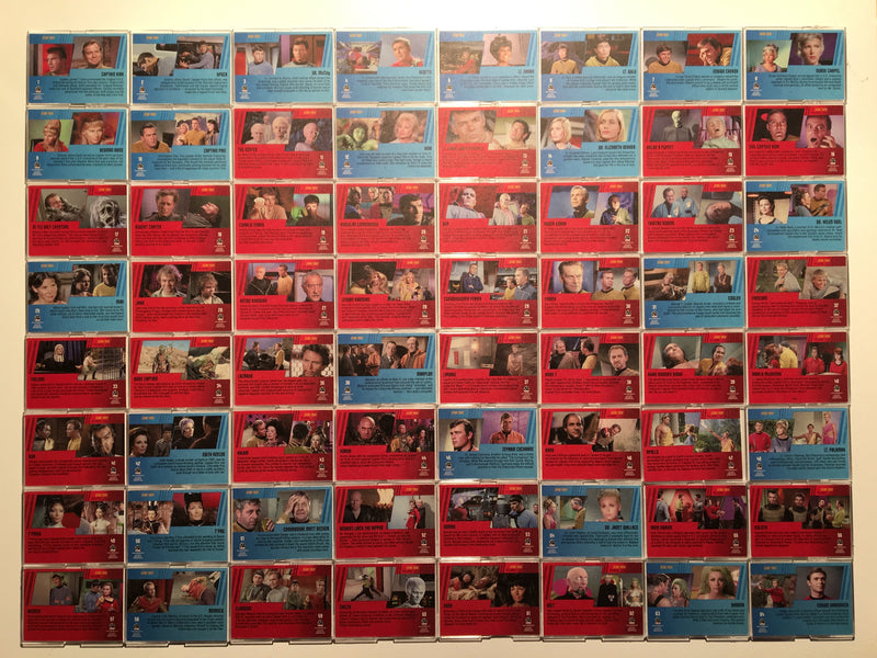 Star Trek TOS Original Series Heroes & Villains (100) Trading Base Card Set   - TvMovieCards.com