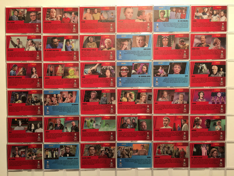 Star Trek TOS Original Series Heroes & Villains (100) Trading Base Card Set   - TvMovieCards.com