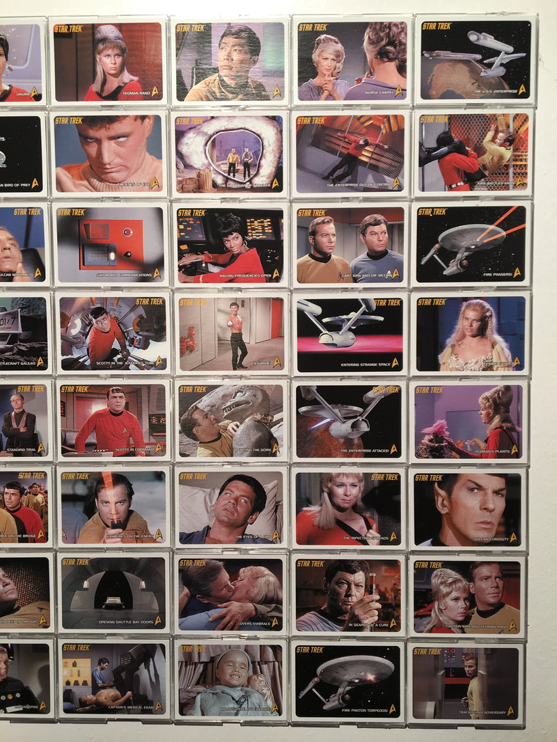 Star Trek TOS Original Series 40th Anniversary (110) Trading Base Card Set 2006 - TvMovieCards.com
