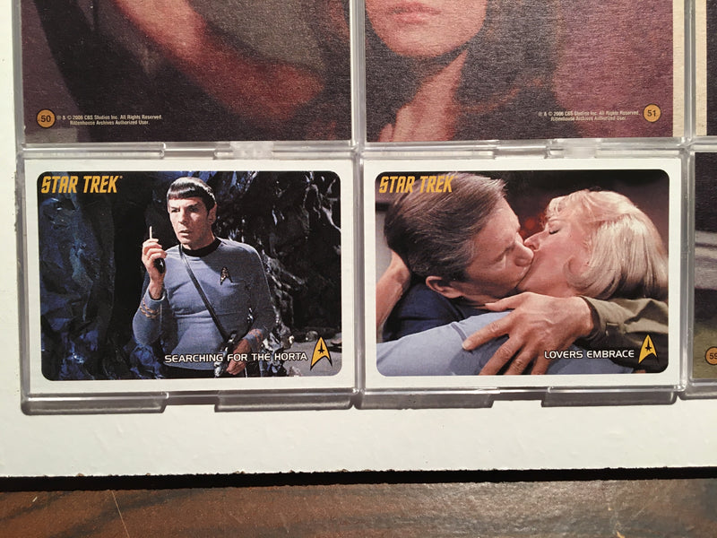 Star Trek TOS Original Series 40th Anniversary (110) Trading Base Card Set 2006 - TvMovieCards.com