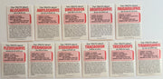 Dinosaurs Attack Trading Card Set 55 Cards and 11 Stickers 1988 Topps - TvMovieCards.com