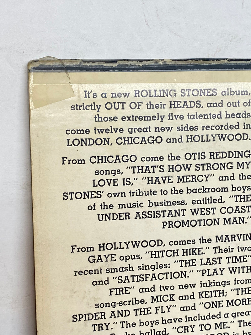 Rolling Stones Signed LP Record Keith Richards Mick Jagger "Out of Our Heads"   - TvMovieCards.com