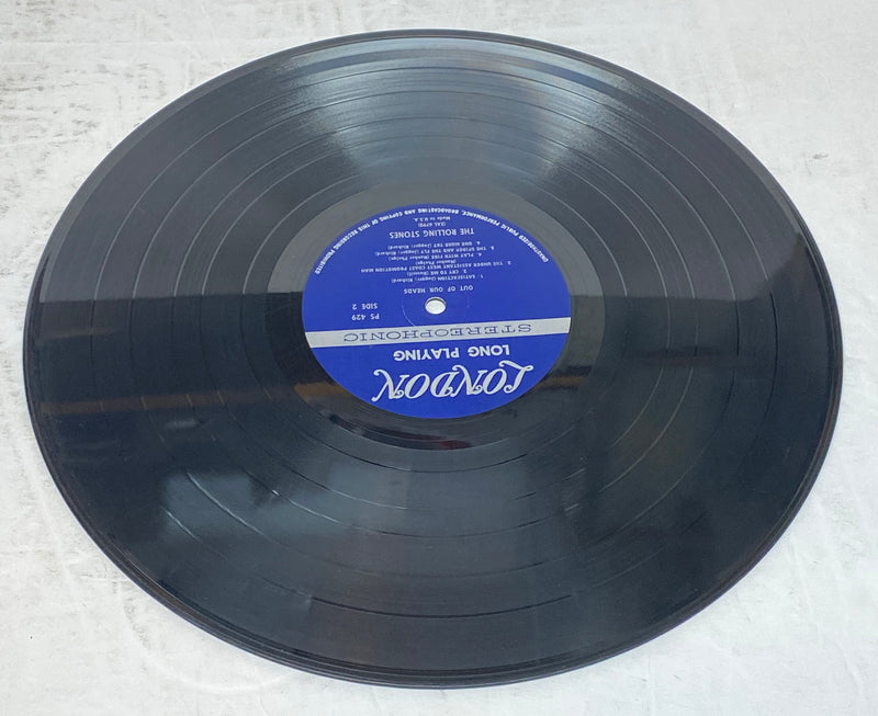 Rolling Stones Signed LP Record Keith Richards Mick Jagger "Out of Our Heads"   - TvMovieCards.com
