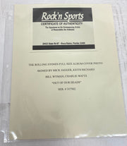 Rolling Stones Signed LP Record Keith Richards Mick Jagger "Out of Our Heads"   - TvMovieCards.com