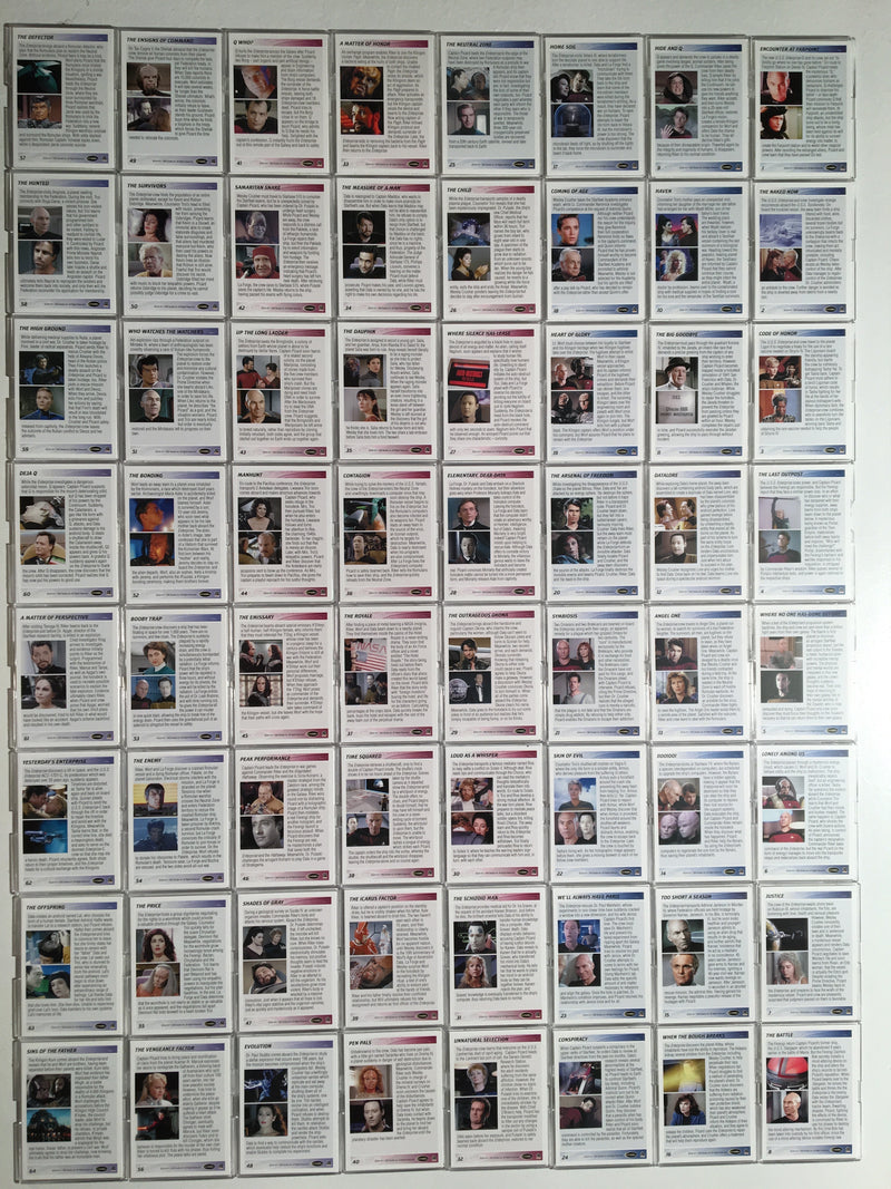 Star Trek TNG Next Generation Complete Series 1 2011 (90) Trading Base Card Set   - TvMovieCards.com