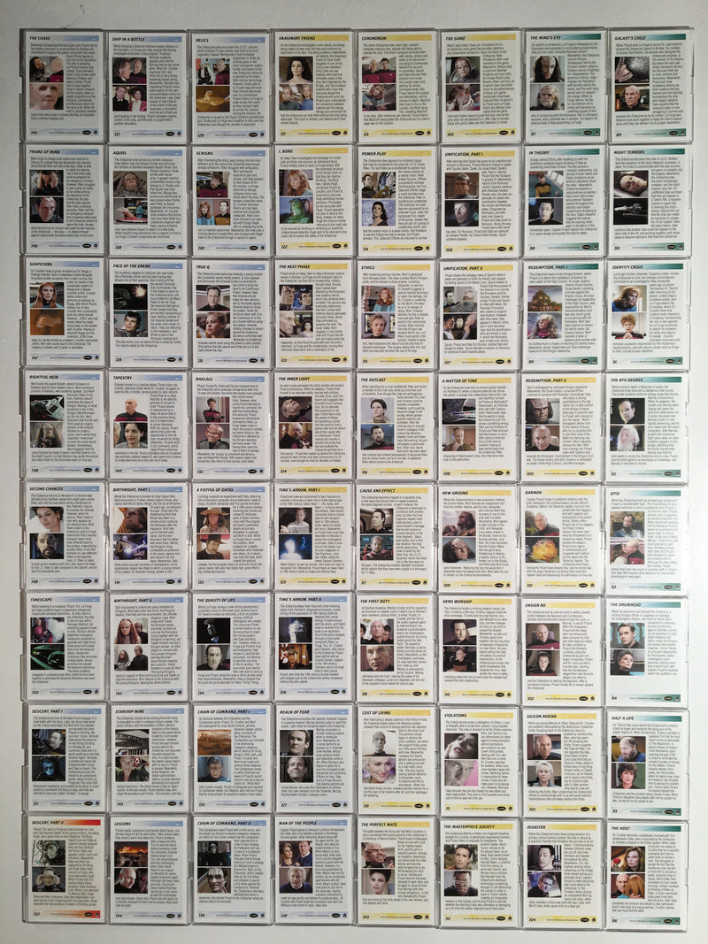 Star Trek TNG Next Generation Complete Series 2 2012 (90) Trading Base Card Set   - TvMovieCards.com
