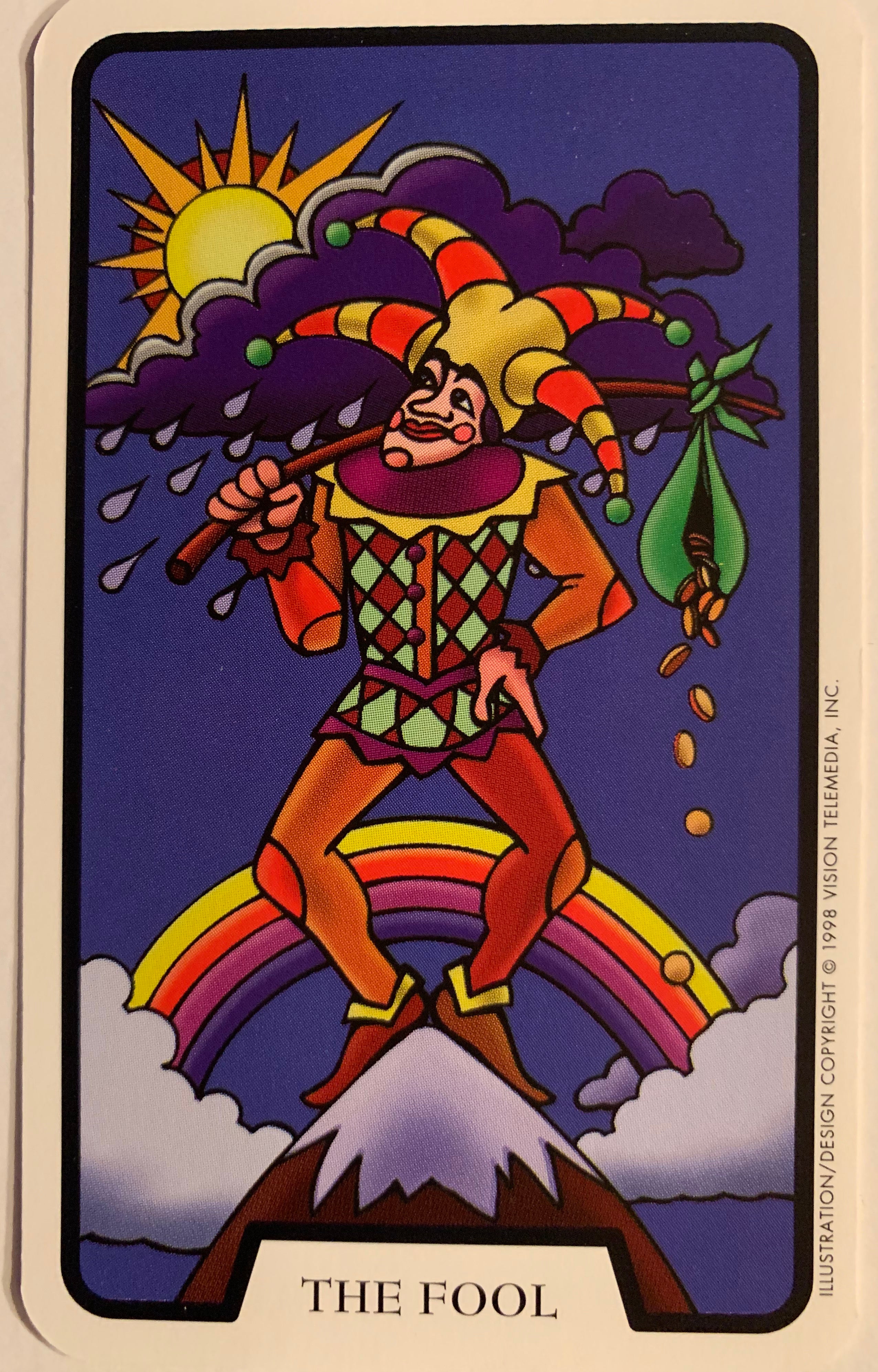 Caring Psychic Family Tarot Card Set 20 Tarot Cards 1998