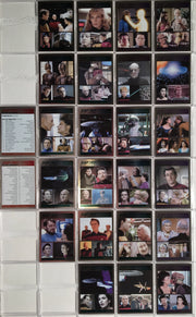 STAR TREK The Next Generation Complete Series 1 TNG Parallel Card SET 90 Cards   - TvMovieCards.com