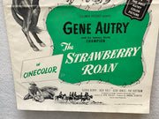 1948 The Strawberry Roan Movie Advertising Press Book 11 x 17 Gene Autry Poster   - TvMovieCards.com