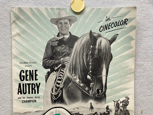 1948 The Big Sombrero Movie Advertising Press Book 11 x 17 Gene Autry Poster   - TvMovieCards.com