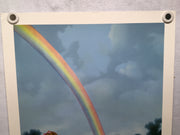 Tito Salomoni Girl Rainbow Signed Numbered 39/100 Lithograph Art Print 21" x 28"   - TvMovieCards.com