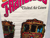 James Jebavy 1967 United Airlines San Francisco Travel Poster - Trolley Car   - TvMovieCards.com