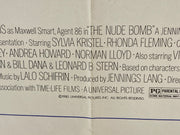 1980 The Nude Bomb 1SH Movie Poster 27 x 41 Don Adams, Andrea Howard   - TvMovieCards.com
