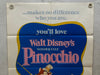 1978R Pinocchio Walt Disney 1SH Movie Poster 27 x 41 Dickie Jones, Mel Blanc   - TvMovieCards.com