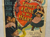 1949 There's a Girl in My Heart 1SH Movie Poster 27 x 41 Lee Bowman, Elyse Knox   - TvMovieCards.com