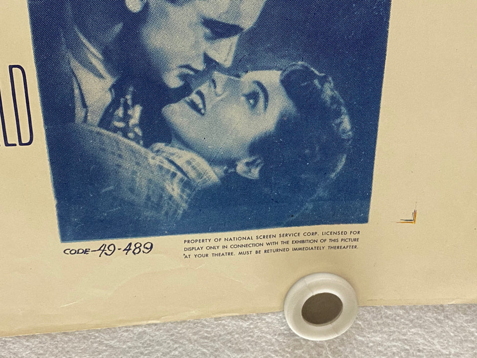 1948 Task Force 1SH Movie Poster 27 x 41 Gary Cooper, Jane Wyatt, Wayne Morris   - TvMovieCards.com