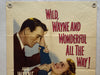 1953 Trouble Along the Way 1SH Movie Poster 27 x 41 John Wayne Donna Reed   - TvMovieCards.com