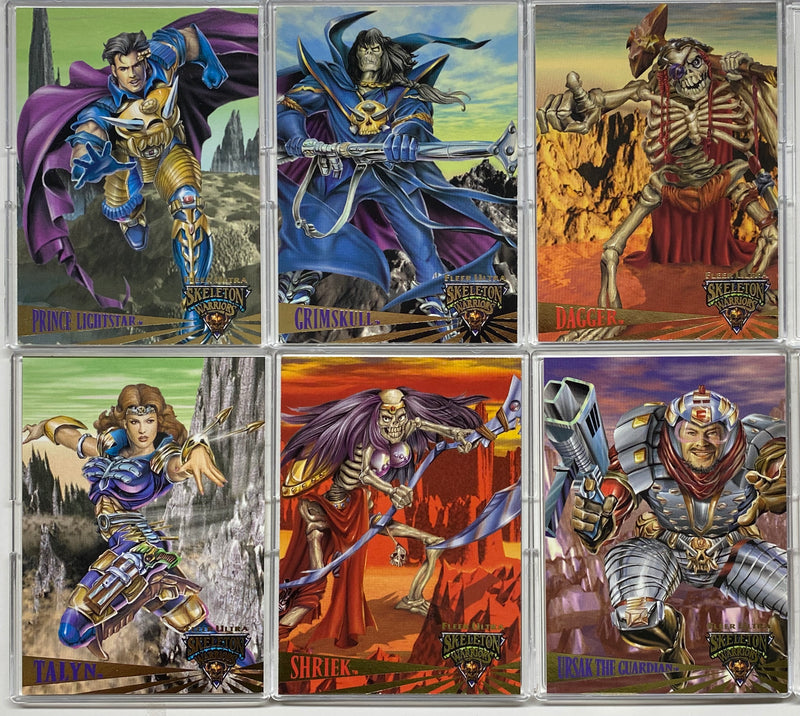 1995 Skeleton Warriors Promo Trading Card Lot of 6 Cards Fleer Ultra   - TvMovieCards.com