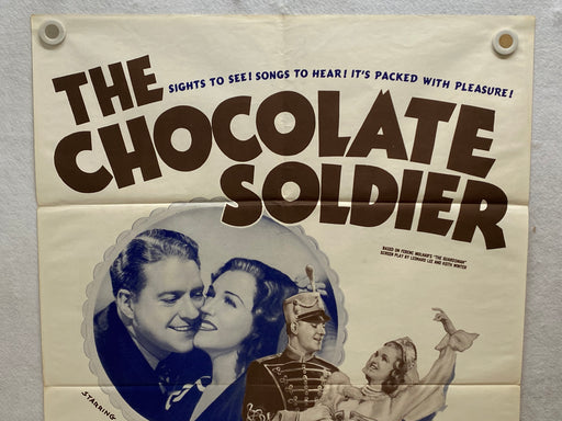 1941 The Chocolate Soldier 1SH Movie Poster 27 x 41 Nelson Eddy, Risë Stevens   - TvMovieCards.com