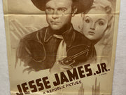 1942 Jesse James Jr. 1SH Movie Poster 27x41 Don 'Red' Barry, Lynn Merrick   - TvMovieCards.com