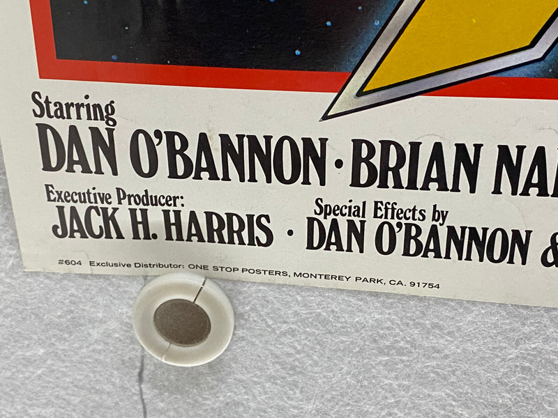 1974 Dark Star 1SH Movie Poster 22 x 36 Dan O'Bannon, Dre Pahich, Brian Narelle   - TvMovieCards.com