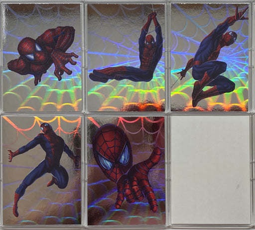 2002 Spider-Man Movie Spidey Hologram Cards Chase Card Set H1-H5 Topps   - TvMovieCards.com